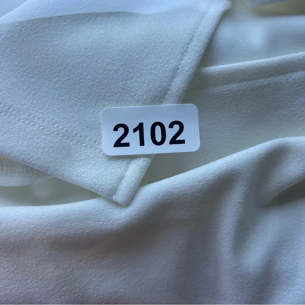 New! Princess Polly White Kiana Midi Dress nwt bodycon 22102 - Picture 8 of 11